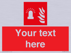 Custom Fire: Fire alarm flashing light